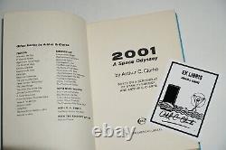 Signed Near Fine 1st/1st Edition 2001 A Space Odyssey Arthur C. Clarke