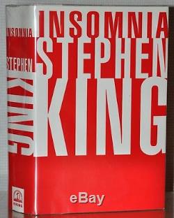 Signed Near Fine 1st/1st Edition Insomnia Stephen King