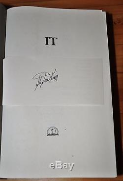 Signed, Near Fine, 1st/1st Edition It Stephen King
