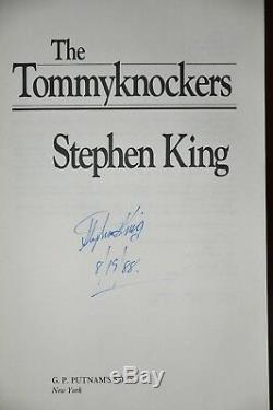 Signed Near Fine 1st/1st Edition The Tommyknockers Stephen King