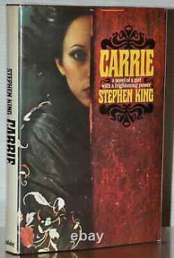 Signed Near Fine 1st/1st Edition, W. Original Jacket Carrie Stephen King