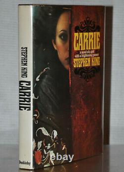 Signed Near Fine 1st/1st Edition, W. Original Jacket Carrie Stephen King