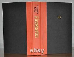 Signed Near Fine 1st Edition, Early Printing Fire-starter Stephen King