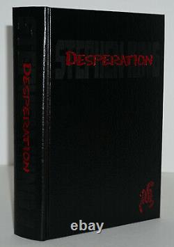 Signed Near Fine Limited Edition W. Errata Sheet Desperation Stephen King