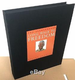 Signed Nelson Mandela + Illustrated Long Walk To Freedom + Exclusive Ltd 119/425