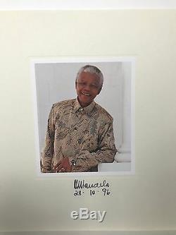 Signed Nelson Mandela + Illustrated Long Walk To Freedom + Exclusive Ltd 119/425