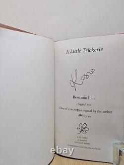 Signed-Numbered-1st Edition-A Little Trickerie by Rosanna Pike-Sprayed Edge-New