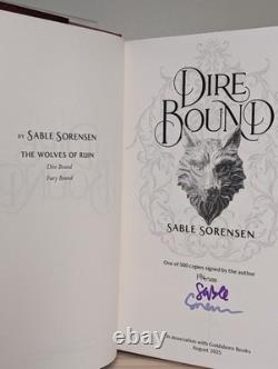 Signed-Numbered-1st Edition-Dire Bound by Sable Sorensen