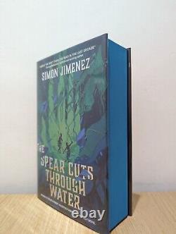 Signed-Numbered-1st Edition-Spear Cuts Through Water by Simon Jimenez-New