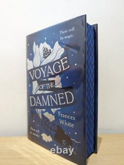 Signed-Numbered-1st Edition-Voyage of the Damned by Frances White-Sprayed-New