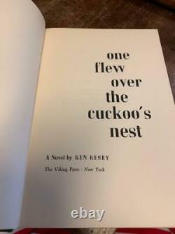 Signed ONE FLEW OVER THE CUCKOO'S NEST BY KEN KESEY FIRST ED