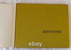 Signed Peter Hurd Sketch Book 1971 (Inscribed) 1st Edition Hardcover Very Good