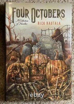 Signed! Rick Hautala FOUR OCTOBERS 1st Edition 1st Printing #/750 Chadbourne