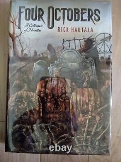 Signed! Rick Hautala FOUR OCTOBERS 1st Edition 1st Printing-Limited