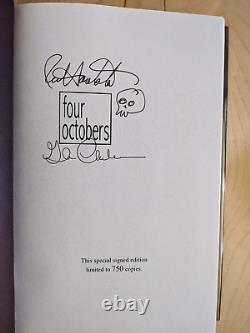 Signed! Rick Hautala FOUR OCTOBERS 1st Edition 1st Printing-Limited