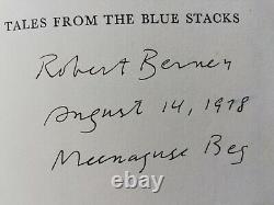 Signed Robert Bernen Tales from the Blue Stacks 1st edition 1978 rare book HBDJ