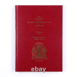 Signed Royal Burgess Golfing Society Edinburgh Vol III Barnton 1894-2010 Golf