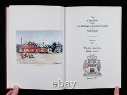 Signed Royal Burgess Golfing Society Edinburgh Vol III Barnton 1894-2010 Golf