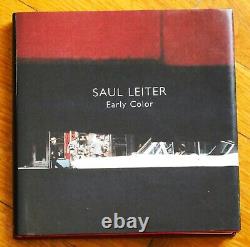 Signed Saul Leiter Early Color 2006 1st Edition & 1st Printing Fine