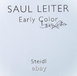 Signed Saul Leiter Early Color 2006 1st Edition & 1st Printing Fine