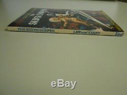 Signed Sketched Joe Sinnott Silver Surfer 1978 1st PB Comic Novel Lee Kirby