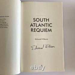 Signed South Atlantic Requiem Edward Wilson 1st Edition Hardback Falklands