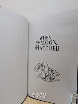 Signed-Stamped-1st Edition-When the Moon Hatched by Sarah A. Parker-New