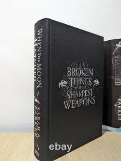 Signed-Stamped-1st Edition-When the Moon Hatched by Sarah A. Parker-New