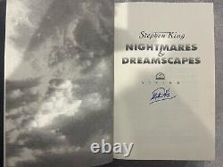 Signed Stephen King. Nightmares & Dreamscapes (1st US Edition, 1st Print)