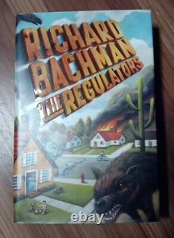 Signed Stephen King/Richard Bachman. Regulator's 1st edition, 1st Printing 1996