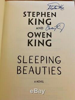 Signed Stephen and Owen King, Sleeping Beauties, 1st ed, F/F