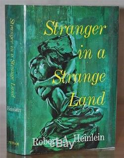 Signed Stranger In A Strange Land1st/1st Ed. Near Fine Jacketrobert Heinlein