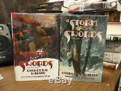 Signed Subterranean Press A Storm of Swords George R. R. Martin Game of Thrones