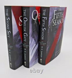 Signed Subterranean Press The Fifth Season Jemisin The Broken Earth Trilogy Set