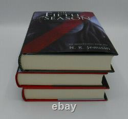 Signed Subterranean Press The Fifth Season Jemisin The Broken Earth Trilogy Set