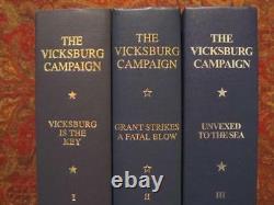 Signed The Campaign For Vicksburg Signed By Edwin Ed Bearss Brand New Set