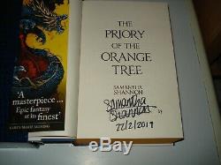 Signed The Priory of the Orange Tree Samantha Shannon Ltd Ed 272/500 in Slipcase
