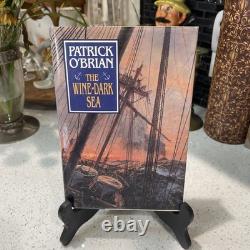 Signed The Wine-Dark Sea Patrick O'Brian 1993 Hardcover 1st Edition 2rd Printing