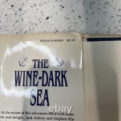 Signed The Wine-Dark Sea Patrick O'Brian 1993 Hardcover 1st Edition 2rd Printing