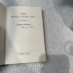 Signed The Wine-Dark Sea Patrick O'Brian 1993 Hardcover 1st Edition 2rd Printing