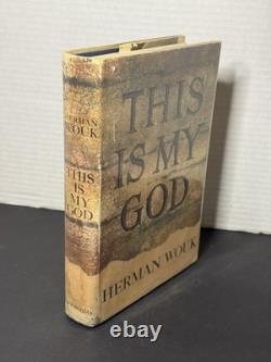 Signed This Is My God Herman Wouk 1st Edition HC withDJ Autographed