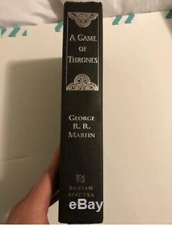 Signed True 1st/1st A Game of Thrones 1996 Hardcover Geroge R R Martin