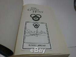 Signed True 1st/1st Wheel of Time The Great Hunt by Robert Jordan