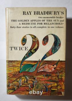 Signed Twice 22 by Ray Bradbury 1966 Doubleday 1st Edition Hardcover