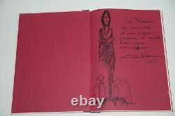 Signed W. Original Drawing Book By Charles Addams, The Addams Family