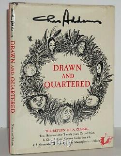 Signed W. Original Drawing Book By Charles Addams, The Addams Family