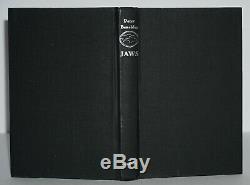 Signed With A Shark Drawing Near Fine 1st/1st Edition Jawspeter Benchley