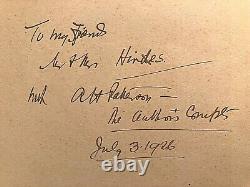 Signed by Arthur Henry Patterson From Hayloft To Temple 1st/1st 1903 Bryant