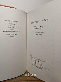 Signed by Author &Translator-1st Edition-Kairos by Jenny Erpenbeck-New