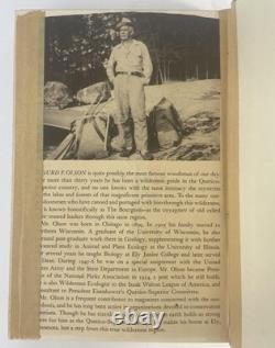 Sigurd F Olson / Singing Wilderness The Signed 1st Edition 1956